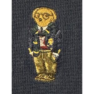 Polo Ralph Lauren Large Thermal Large Pol Bear Academic. Logo Shirt (D1)
